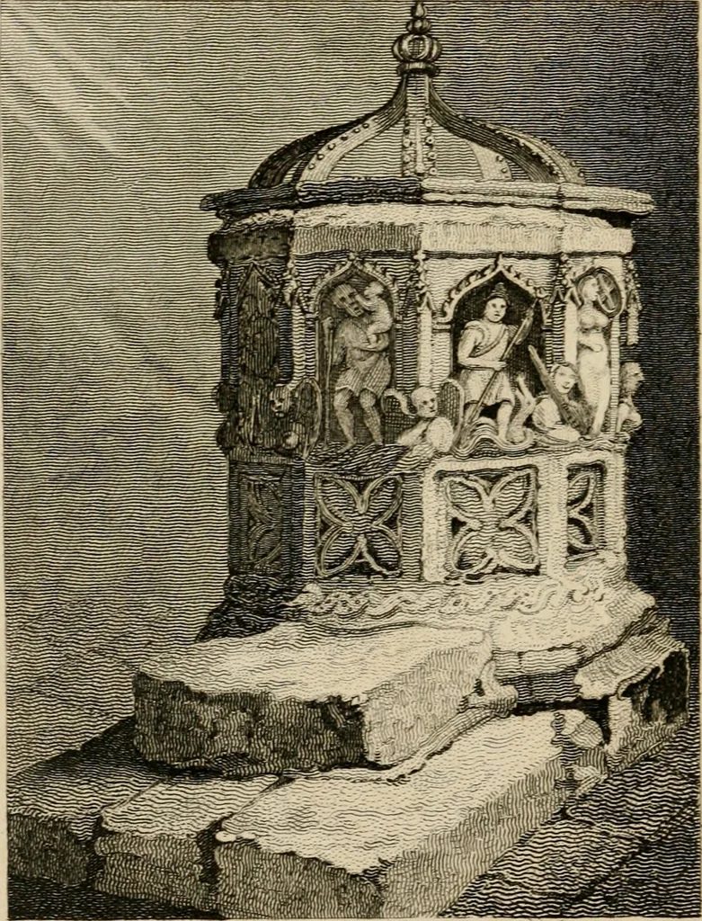 An illustration from The antiquarian itinerary, comprising specimens of architecture, monastic, castellated, and domestic; with other vestiges of antiquity in Great Britain. Accompanied with descriptions, 1815, leaf 29