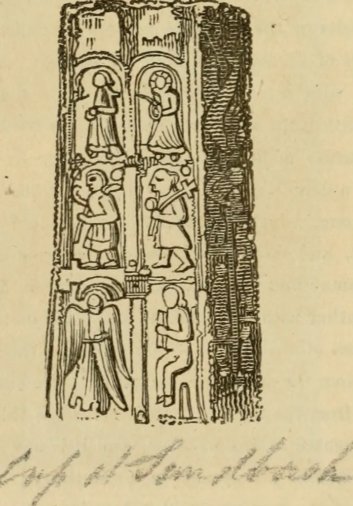 An illustration from The antiquarian itinerary, comprising specimens of architecture, monastic, castellated, and domestic; with other vestiges of antiquity in Great Britain. Accompanied with descriptions, 1815, leaf 39