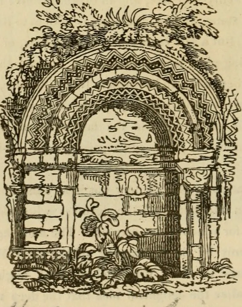 An illustration from The antiquarian itinerary, comprising specimens of architecture, monastic, castellated, and domestic; with other vestiges of antiquity in Great Britain. Accompanied with descriptions, 1815, leaf 83