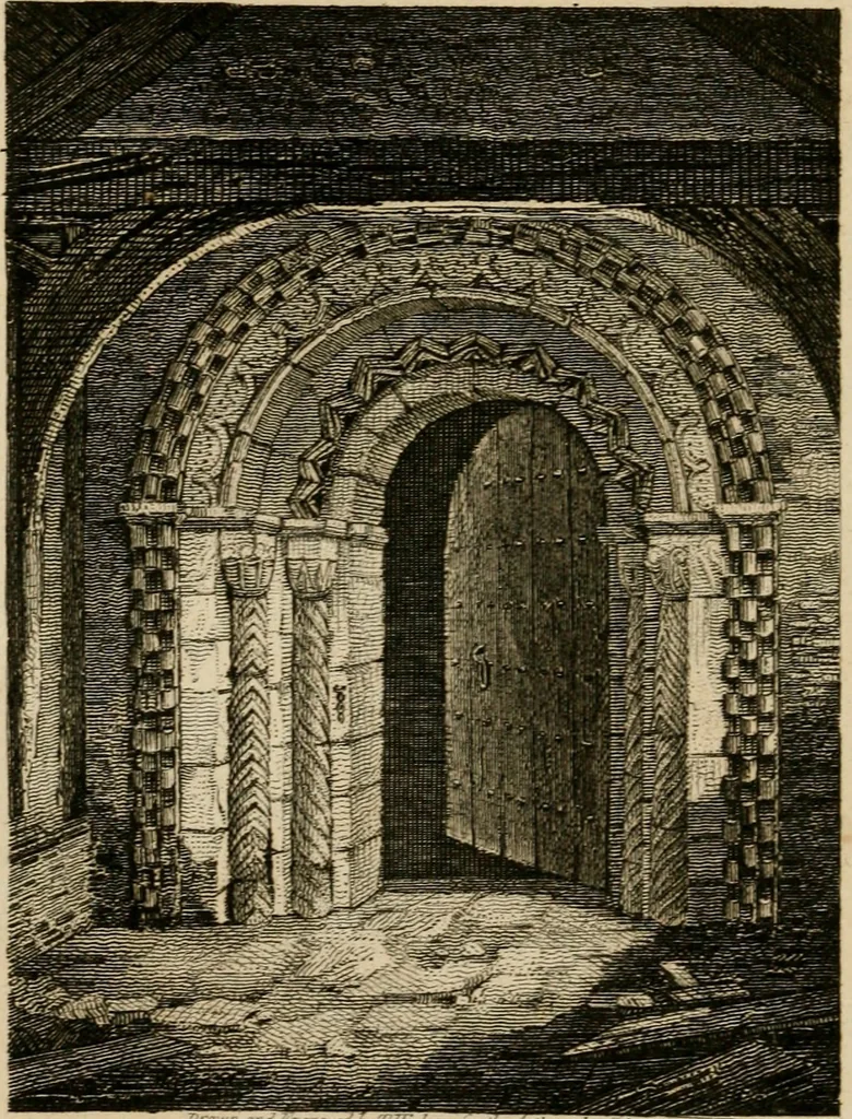 An illustration from The antiquarian itinerary, comprising specimens of architecture, monastic, castellated, and domestic; with other vestiges of antiquity in Great Britain. Accompanied with descriptions, 1815, leaf 89