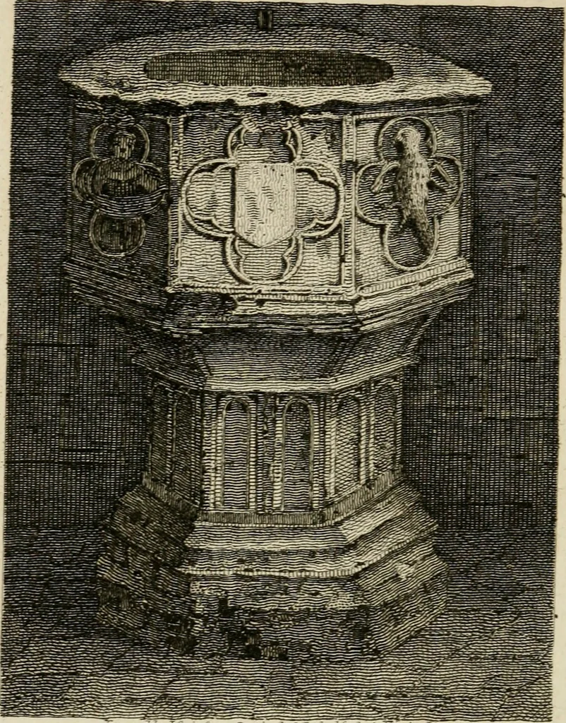 An illustration from The antiquarian itinerary, comprising specimens of architecture, monastic, castellated, and domestic; with other vestiges of antiquity in Great Britain. Accompanied with descriptions, 1815, leaf 119
