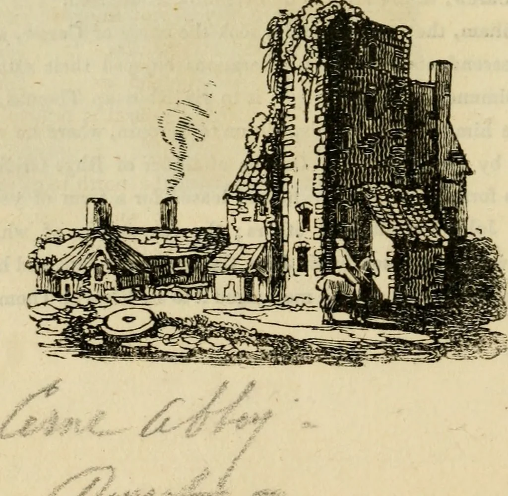An illustration from The antiquarian itinerary, comprising specimens of architecture, monastic, castellated, and domestic; with other vestiges of antiquity in Great Britain. Accompanied with descriptions, 1815, leaf 129