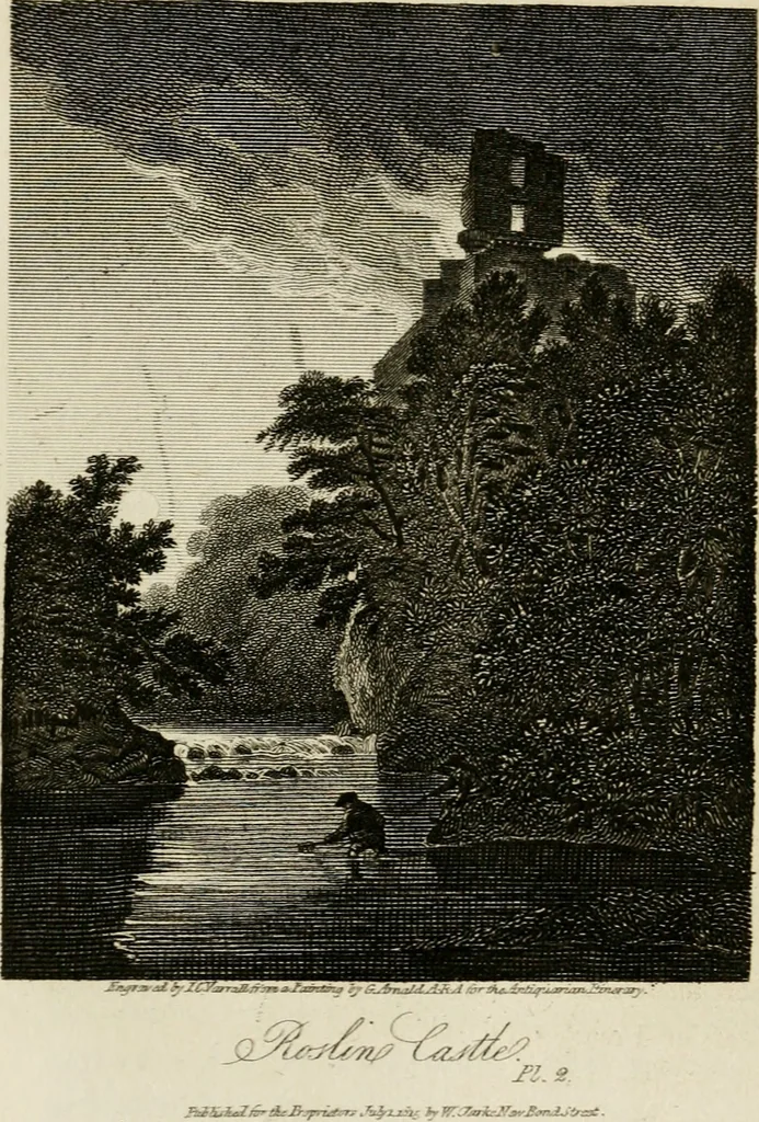 An illustration from The antiquarian itinerary, comprising specimens of architecture, monastic, castellated, and domestic; with other vestiges of antiquity in Great Britain. Accompanied with descriptions, 1815, leaf 13