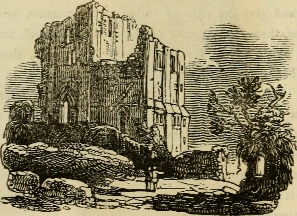 An illustration from The antiquarian itinerary, comprising specimens of architecture, monastic, castellated, and domestic; with other vestiges of antiquity in Great Britain. Accompanied with descriptions, 1815, leaf 133