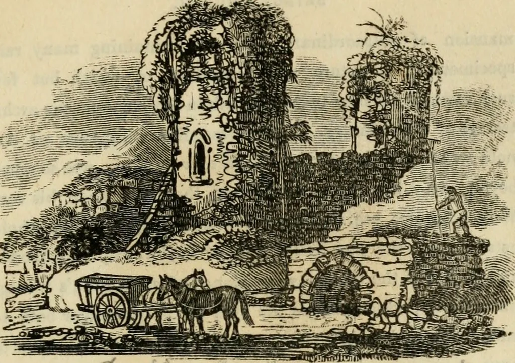 An illustration from The antiquarian itinerary, comprising specimens of architecture, monastic, castellated, and domestic; with other vestiges of antiquity in Great Britain. Accompanied with descriptions, 1815, leaf 136