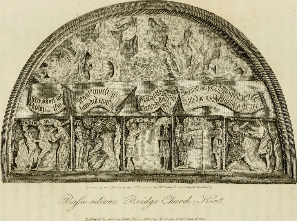 An illustration from The antiquarian itinerary, comprising specimens of architecture, monastic, castellated, and domestic; with other vestiges of antiquity in Great Britain. Accompanied with descriptions, 1815, leaf 139