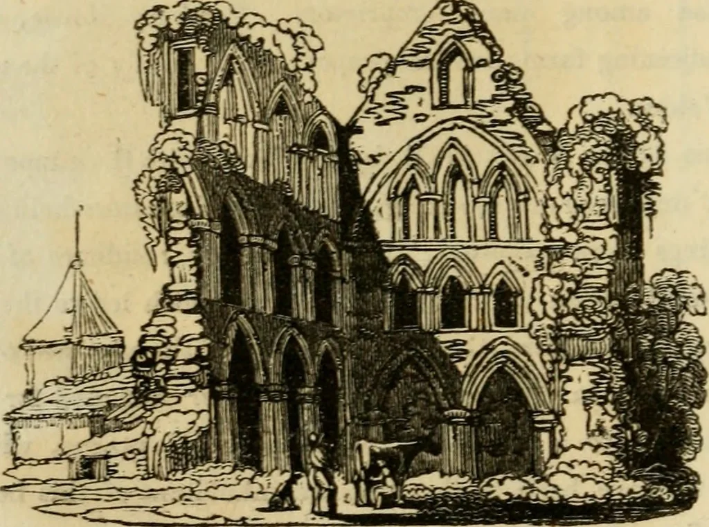 An illustration from The antiquarian itinerary, comprising specimens of architecture, monastic, castellated, and domestic; with other vestiges of antiquity in Great Britain. Accompanied with descriptions, 1815, leaf 145