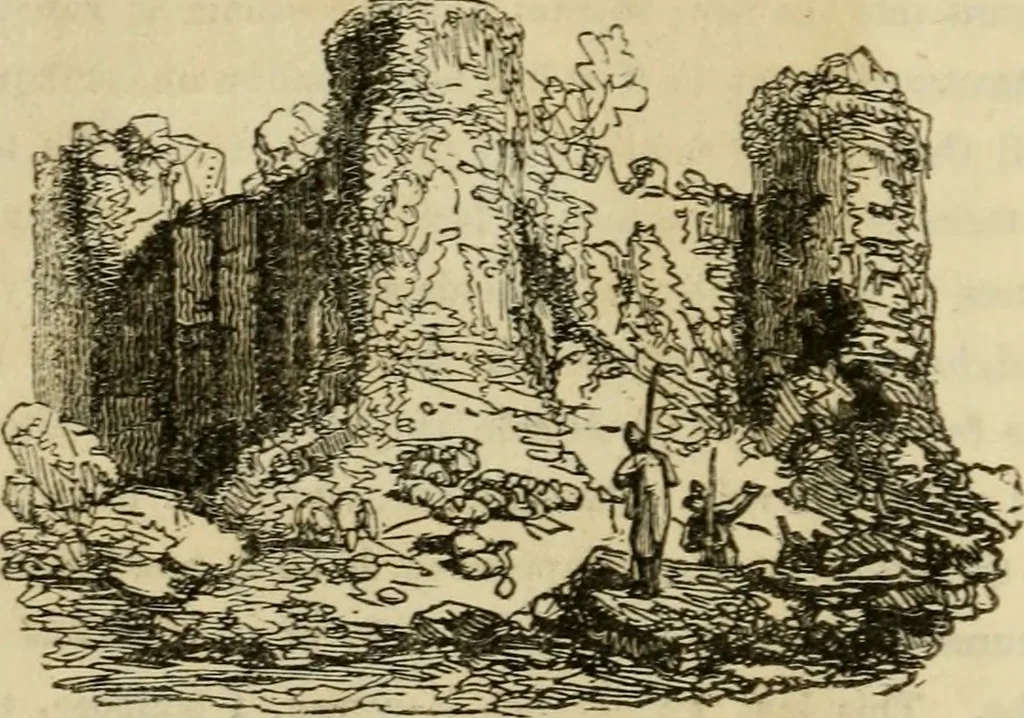 An illustration from The antiquarian itinerary, comprising specimens of architecture, monastic, castellated, and domestic; with other vestiges of antiquity in Great Britain. Accompanied with descriptions, 1815, leaf 153