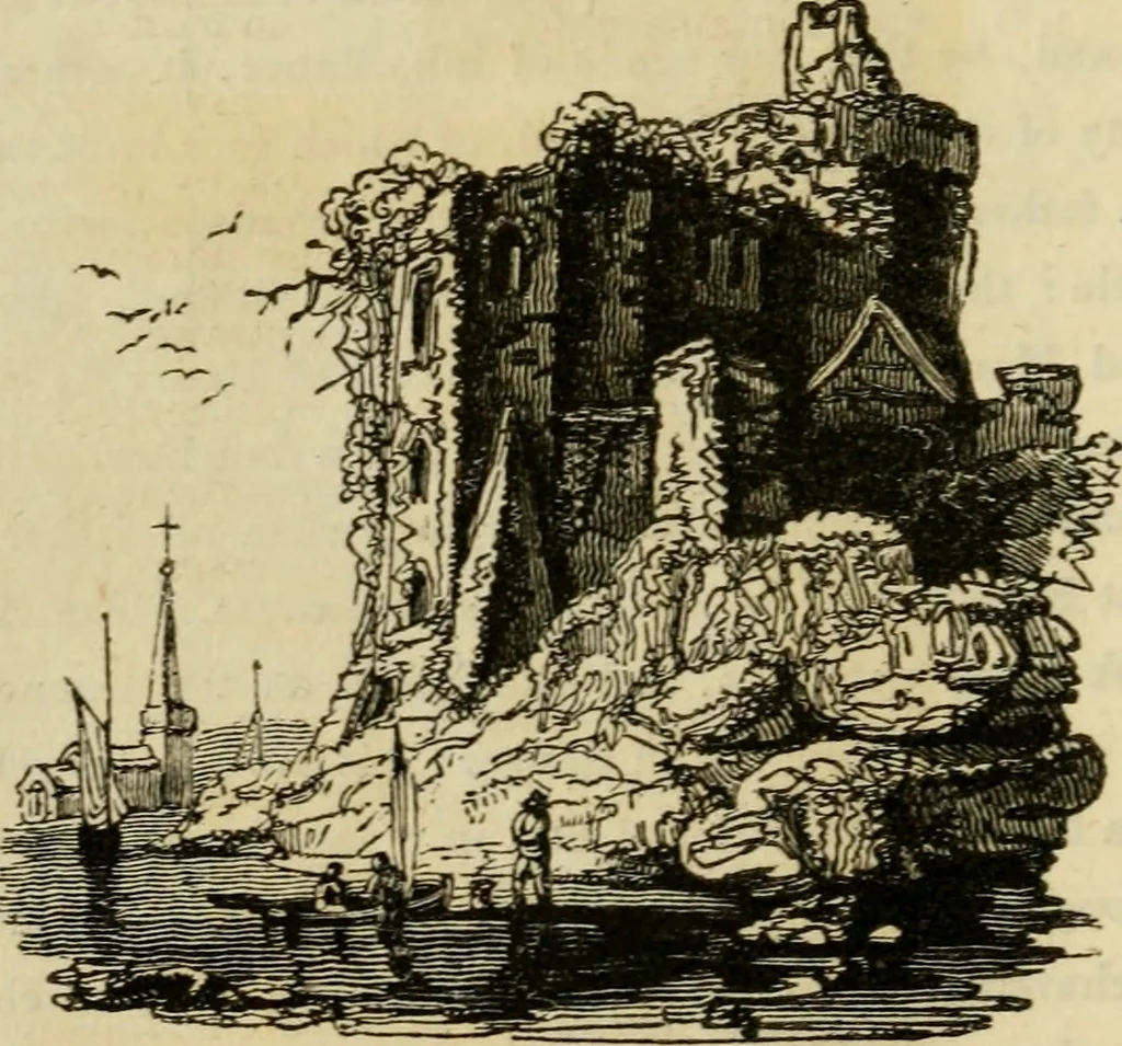 An illustration from The antiquarian itinerary, comprising specimens of architecture, monastic, castellated, and domestic; with other vestiges of antiquity in Great Britain. Accompanied with descriptions, 1815, leaf 157