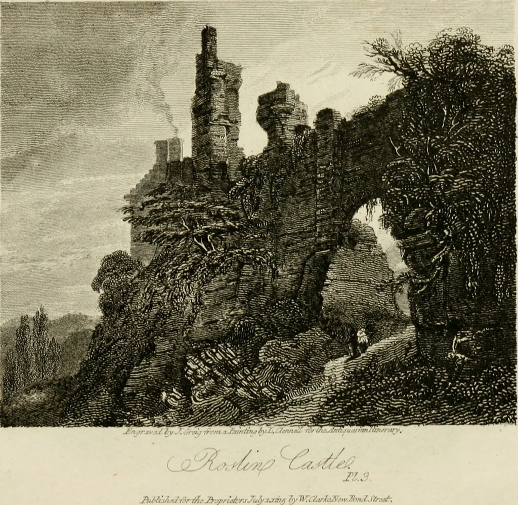 An illustration from The antiquarian itinerary, comprising specimens of architecture, monastic, castellated, and domestic; with other vestiges of antiquity in Great Britain. Accompanied with descriptions, 1815, leaf 17