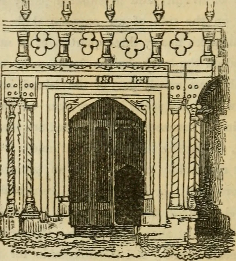 An illustration from The antiquarian itinerary, comprising specimens of architecture, monastic, castellated, and domestic; with other vestiges of antiquity in Great Britain. Accompanied with descriptions, 1815, leaf 177