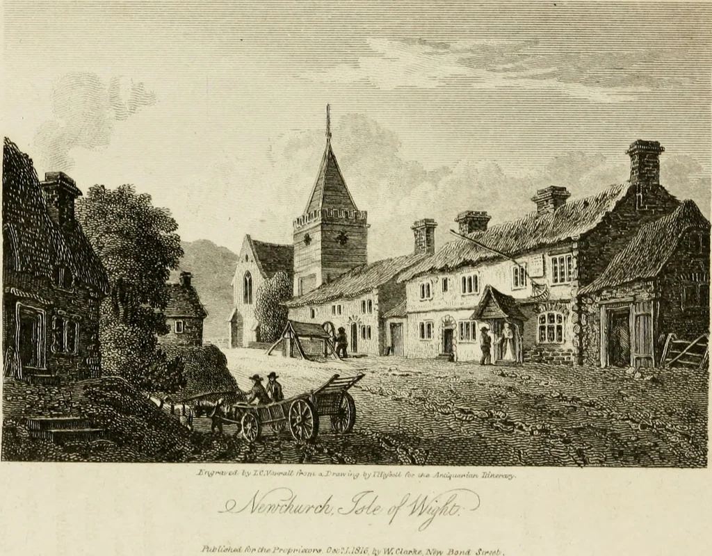 An illustration from The antiquarian itinerary, comprising specimens of architecture, monastic, castellated, and domestic; with other vestiges of antiquity in Great Britain. Accompanied with descriptions, 1815, leaf 183