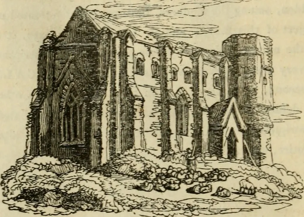 An illustration from The antiquarian itinerary, comprising specimens of architecture, monastic, castellated, and domestic; with other vestiges of antiquity in Great Britain. Accompanied with descriptions, 1815, leaf 197