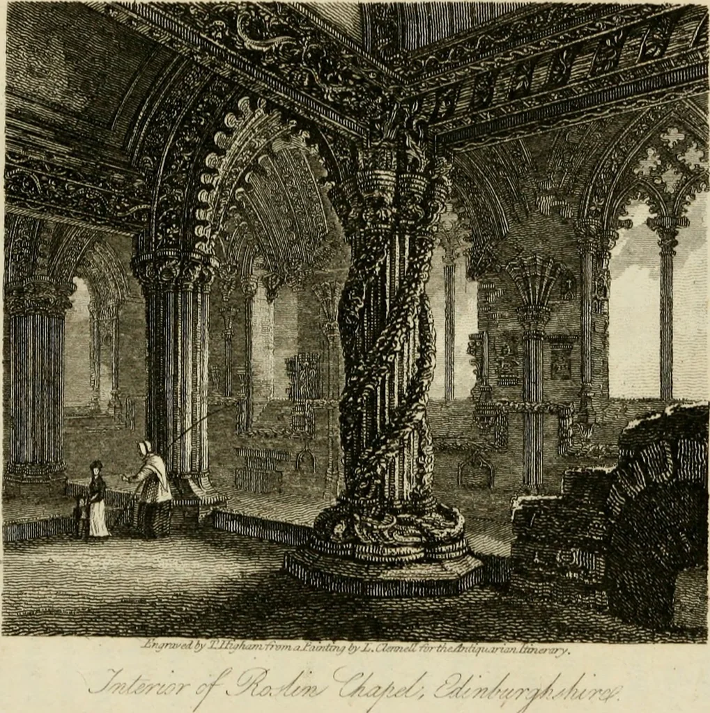 An illustration from The antiquarian itinerary, comprising specimens of architecture, monastic, castellated, and domestic; with other vestiges of antiquity in Great Britain. Accompanied with descriptions, 1815, leaf 29