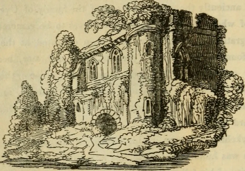 An illustration from The antiquarian itinerary, comprising specimens of architecture, monastic, castellated, and domestic; with other vestiges of antiquity in Great Britain. Accompanied with descriptions, 1815, leaf 39