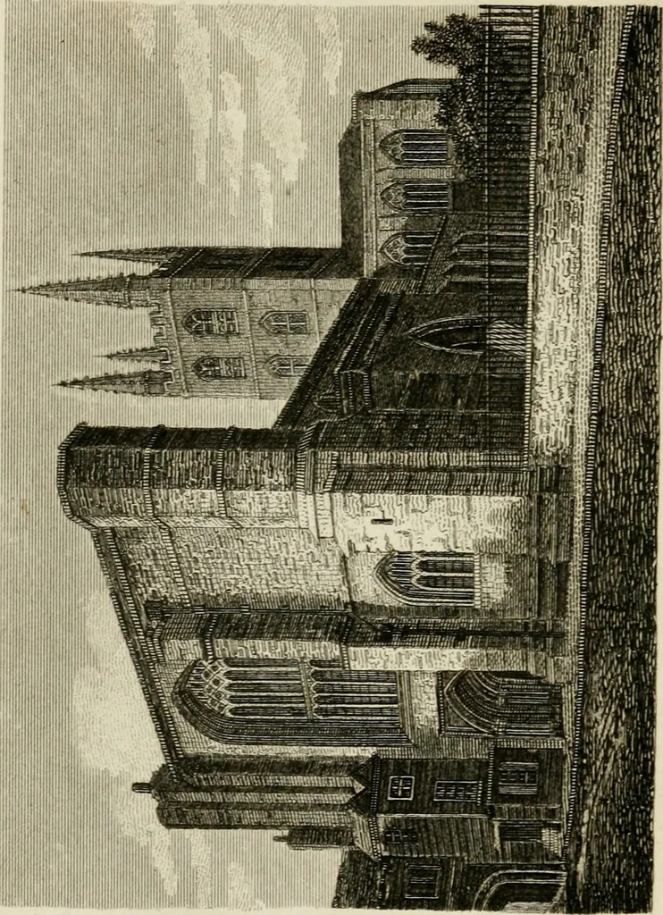 An illustration from The antiquarian itinerary, comprising specimens of architecture, monastic, castellated, and domestic; with other vestiges of antiquity in Great Britain. Accompanied with descriptions, 1815, leaf 41