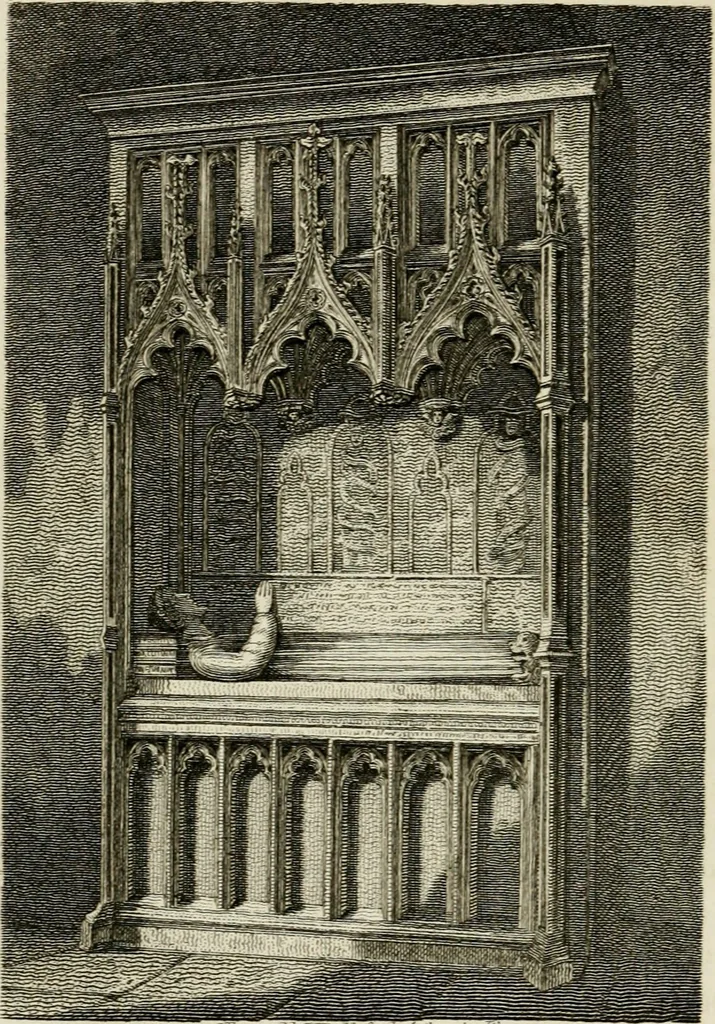 An illustration from The antiquarian itinerary, comprising specimens of architecture, monastic, castellated, and domestic; with other vestiges of antiquity in Great Britain. Accompanied with descriptions, 1815, leaf 49
