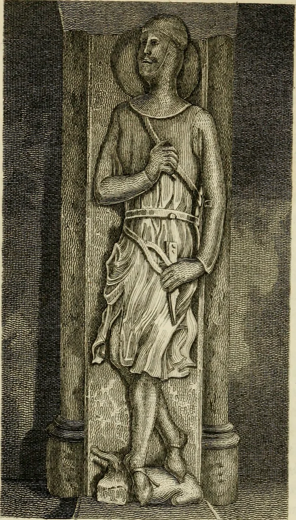 An illustration from The antiquarian itinerary, comprising specimens of architecture, monastic, castellated, and domestic; with other vestiges of antiquity in Great Britain. Accompanied with descriptions, 1815, leaf 53