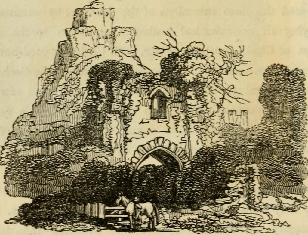 An illustration from The antiquarian itinerary, comprising specimens of architecture, monastic, castellated, and domestic; with other vestiges of antiquity in Great Britain. Accompanied with descriptions, 1815, leaf 81