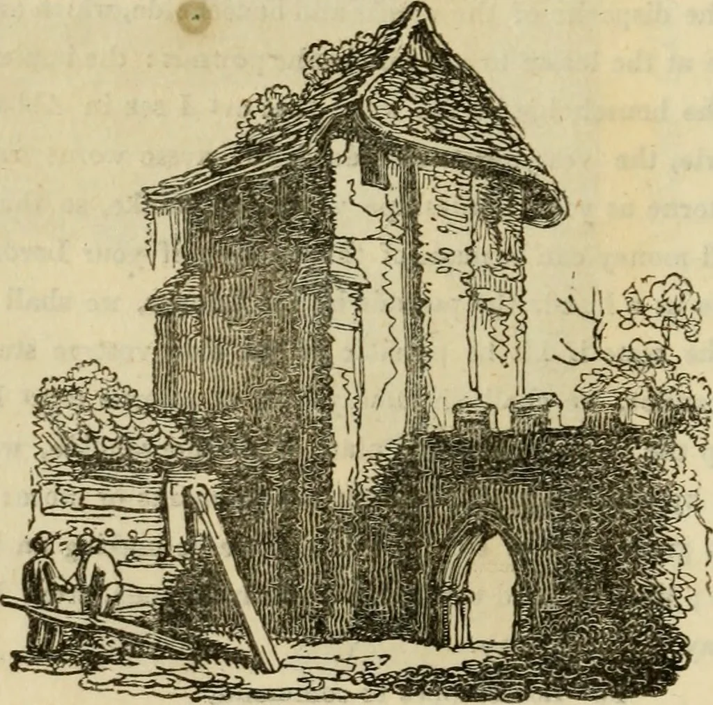 An illustration from The antiquarian itinerary, comprising specimens of architecture, monastic, castellated, and domestic; with other vestiges of antiquity in Great Britain. Accompanied with descriptions, 1815, leaf 113