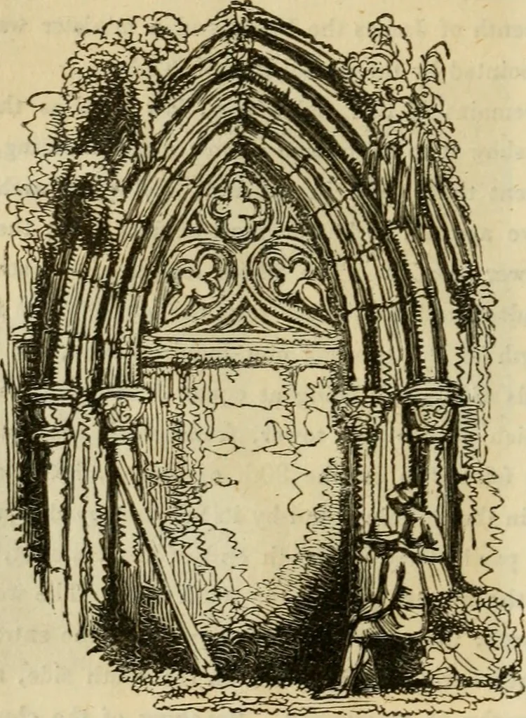 An illustration from The antiquarian itinerary, comprising specimens of architecture, monastic, castellated, and domestic; with other vestiges of antiquity in Great Britain. Accompanied with descriptions, 1815, leaf 125