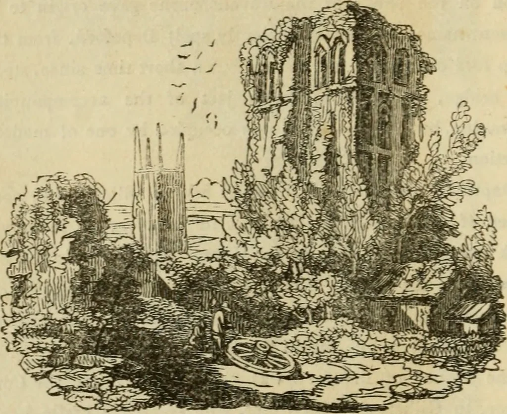An illustration from The antiquarian itinerary, comprising specimens of architecture, monastic, castellated, and domestic; with other vestiges of antiquity in Great Britain. Accompanied with descriptions, 1815, leaf 13