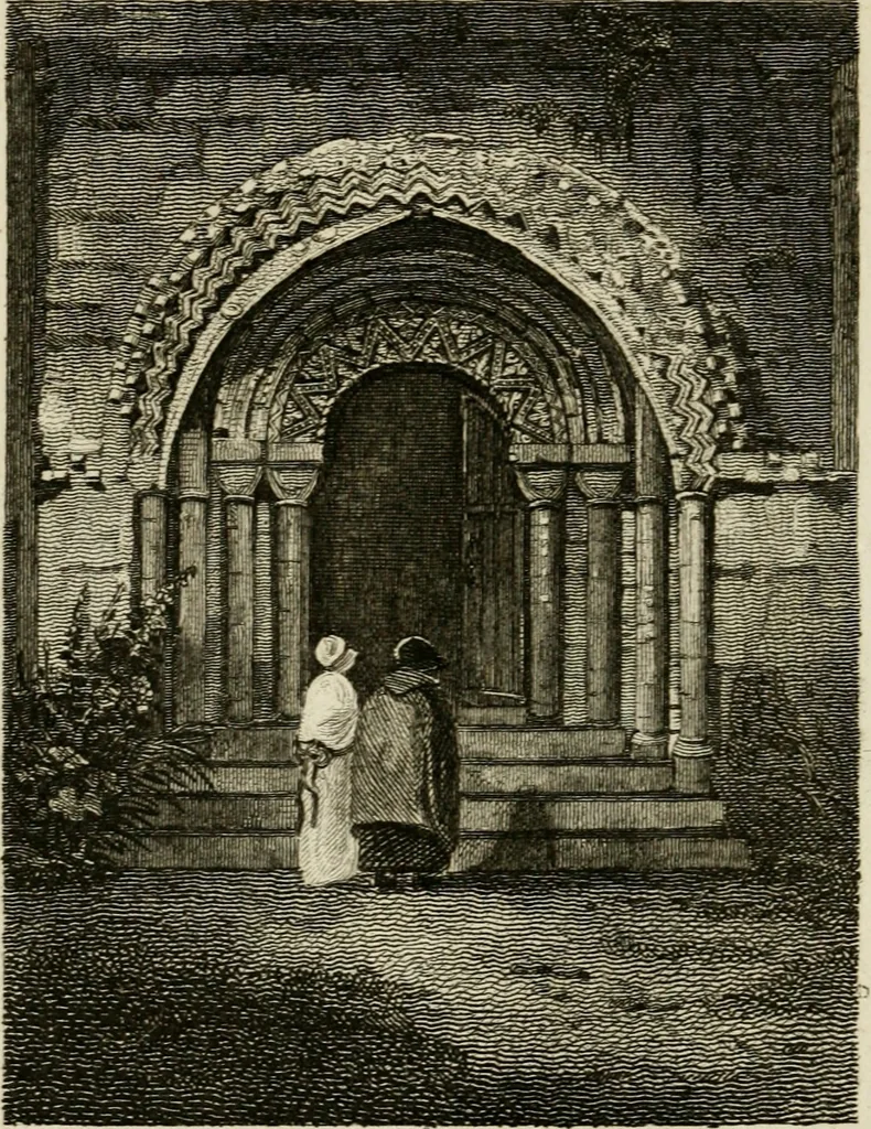 An illustration from The antiquarian itinerary, comprising specimens of architecture, monastic, castellated, and domestic; with other vestiges of antiquity in Great Britain. Accompanied with descriptions, 1815, leaf 135