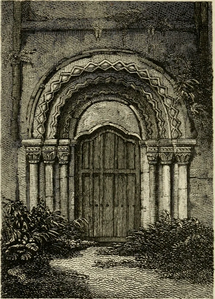 An illustration from The antiquarian itinerary, comprising specimens of architecture, monastic, castellated, and domestic; with other vestiges of antiquity in Great Britain. Accompanied with descriptions, 1815, leaf 139
