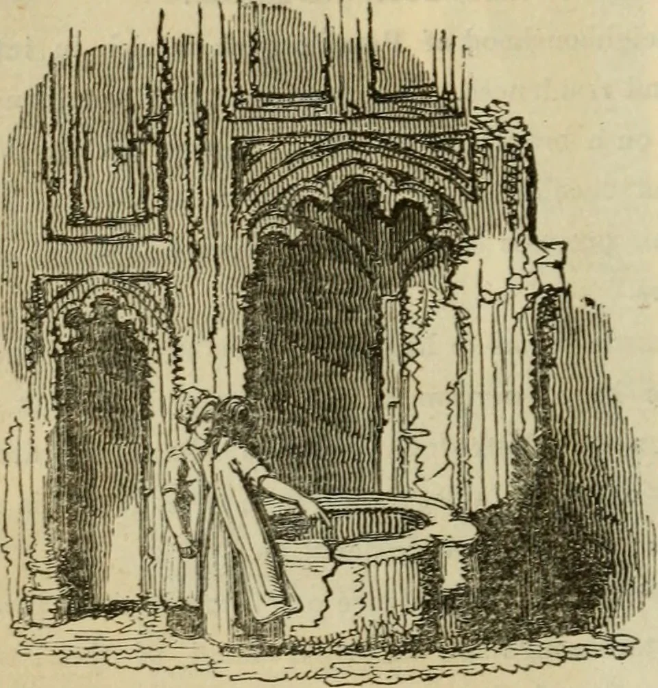 An illustration from The antiquarian itinerary, comprising specimens of architecture, monastic, castellated, and domestic; with other vestiges of antiquity in Great Britain. Accompanied with descriptions, 1815, leaf 149