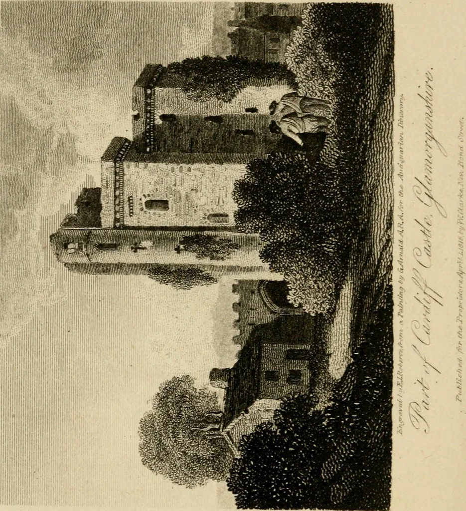 An illustration from The antiquarian itinerary, comprising specimens of architecture, monastic, castellated, and domestic; with other vestiges of antiquity in Great Britain. Accompanied with descriptions, 1815, leaf 155