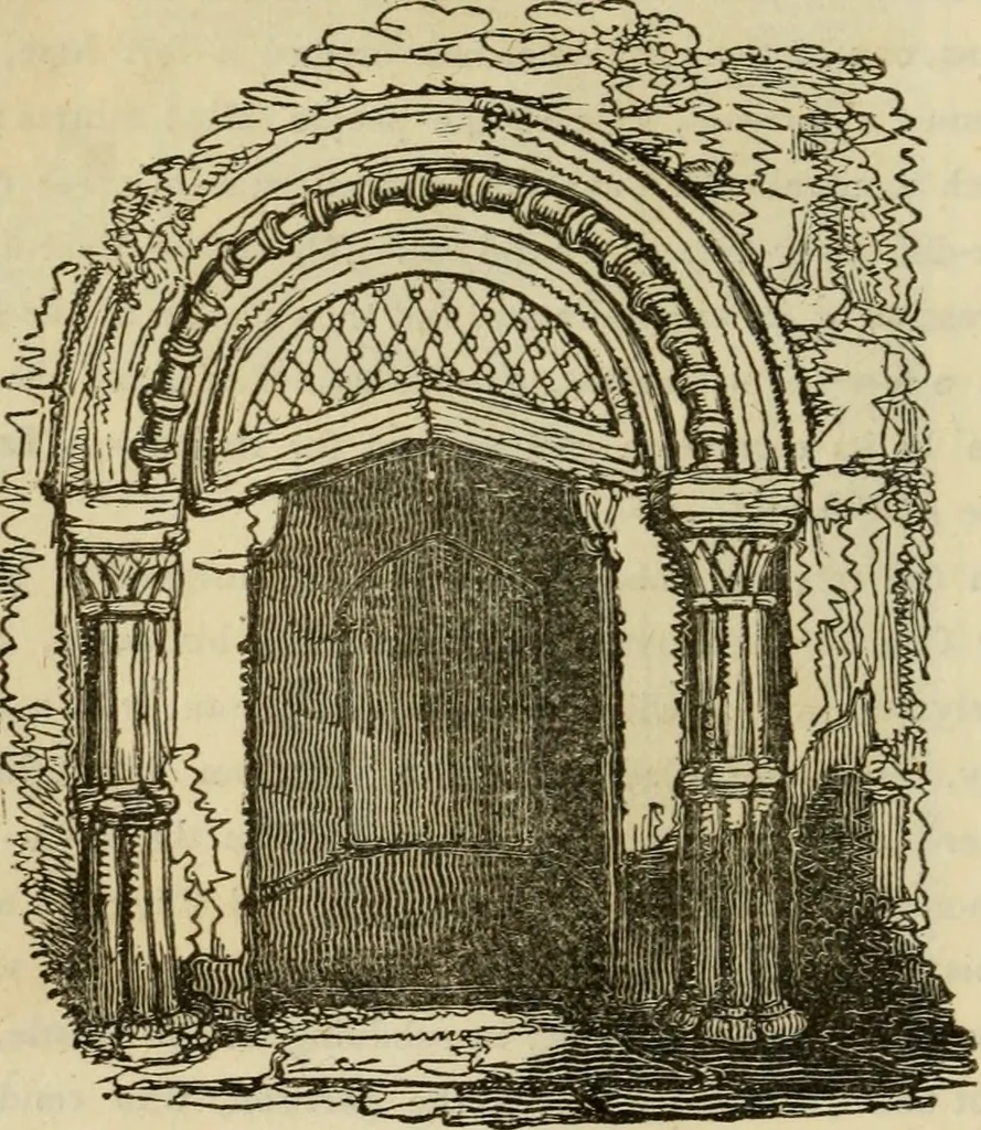 An illustration from The antiquarian itinerary, comprising specimens of architecture, monastic, castellated, and domestic; with other vestiges of antiquity in Great Britain. Accompanied with descriptions, 1815, leaf 157