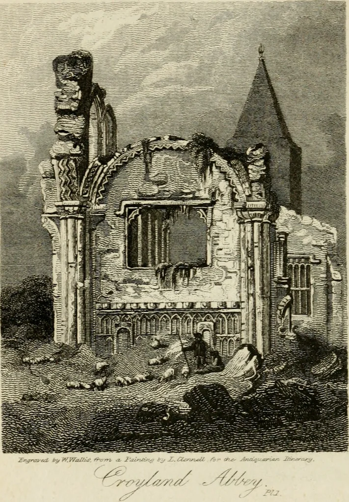 An illustration from The antiquarian itinerary, comprising specimens of architecture, monastic, castellated, and domestic; with other vestiges of antiquity in Great Britain. Accompanied with descriptions, 1815, leaf 159