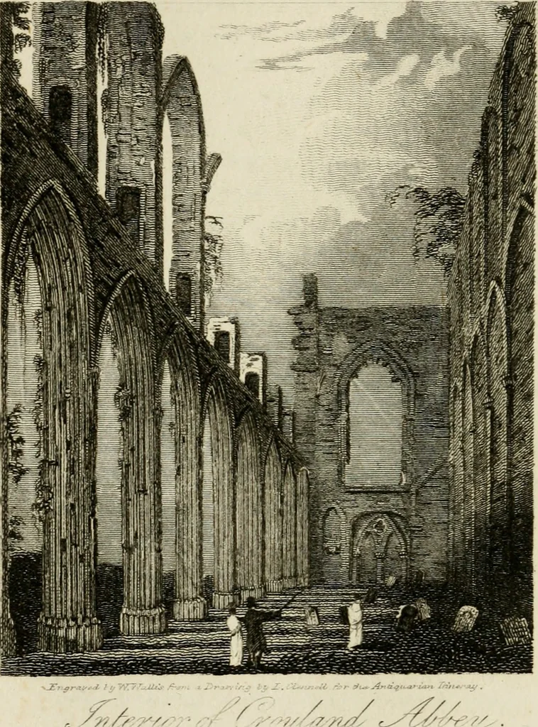 An illustration from The antiquarian itinerary, comprising specimens of architecture, monastic, castellated, and domestic; with other vestiges of antiquity in Great Britain. Accompanied with descriptions, 1815, leaf 163