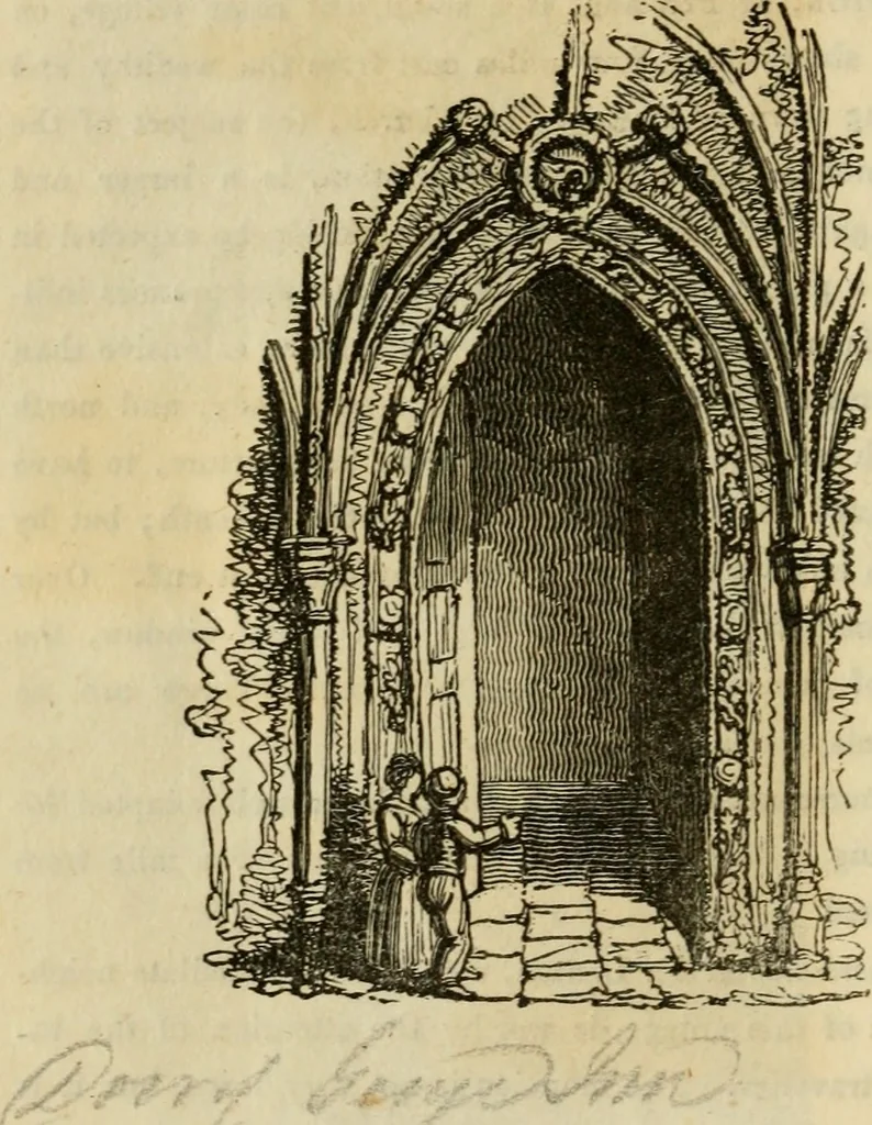 An illustration from The antiquarian itinerary, comprising specimens of architecture, monastic, castellated, and domestic; with other vestiges of antiquity in Great Britain. Accompanied with descriptions, 1815, leaf 185