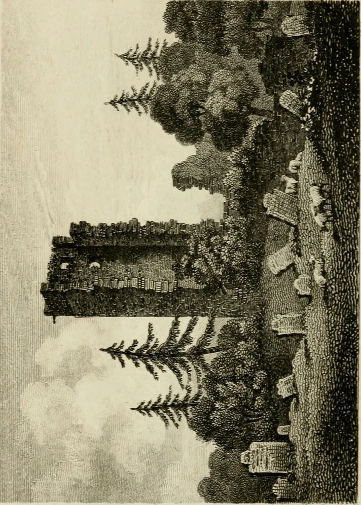 An illustration from The antiquarian itinerary, comprising specimens of architecture, monastic, castellated, and domestic; with other vestiges of antiquity in Great Britain. Accompanied with descriptions, 1815, leaf 187