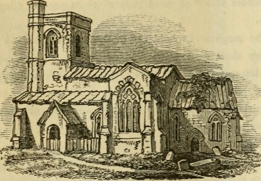 An illustration from The antiquarian itinerary, comprising specimens of architecture, monastic, castellated, and domestic; with other vestiges of antiquity in Great Britain. Accompanied with descriptions, 1815, leaf 189