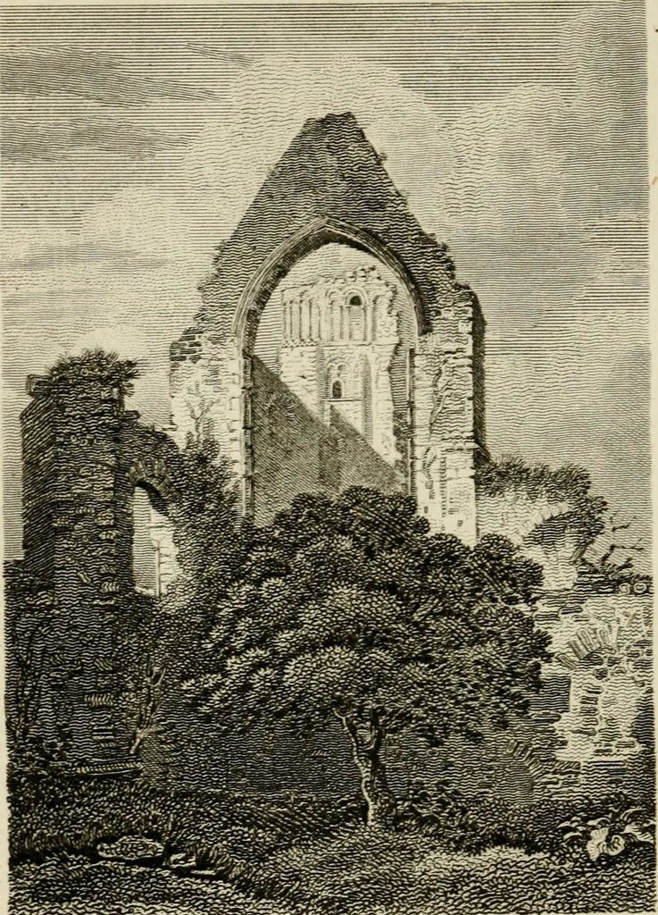 An illustration from The antiquarian itinerary, comprising specimens of architecture, monastic, castellated, and domestic; with other vestiges of antiquity in Great Britain. Accompanied with descriptions, 1815, leaf 19