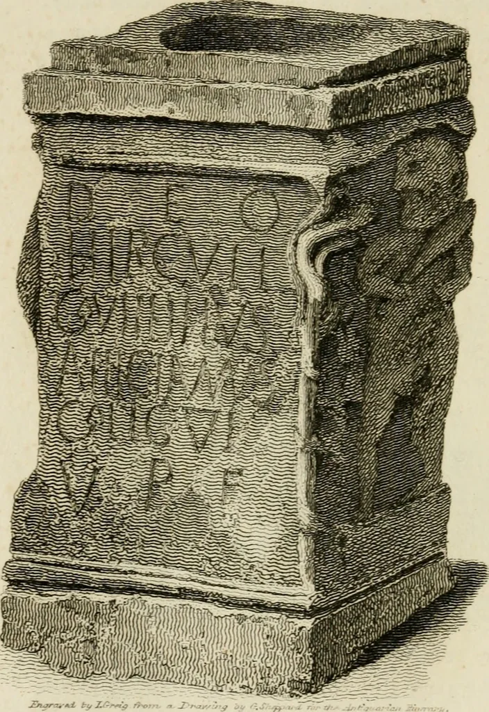 An illustration from The antiquarian itinerary, comprising specimens of architecture, monastic, castellated, and domestic; with other vestiges of antiquity in Great Britain. Accompanied with descriptions, 1815, leaf 191