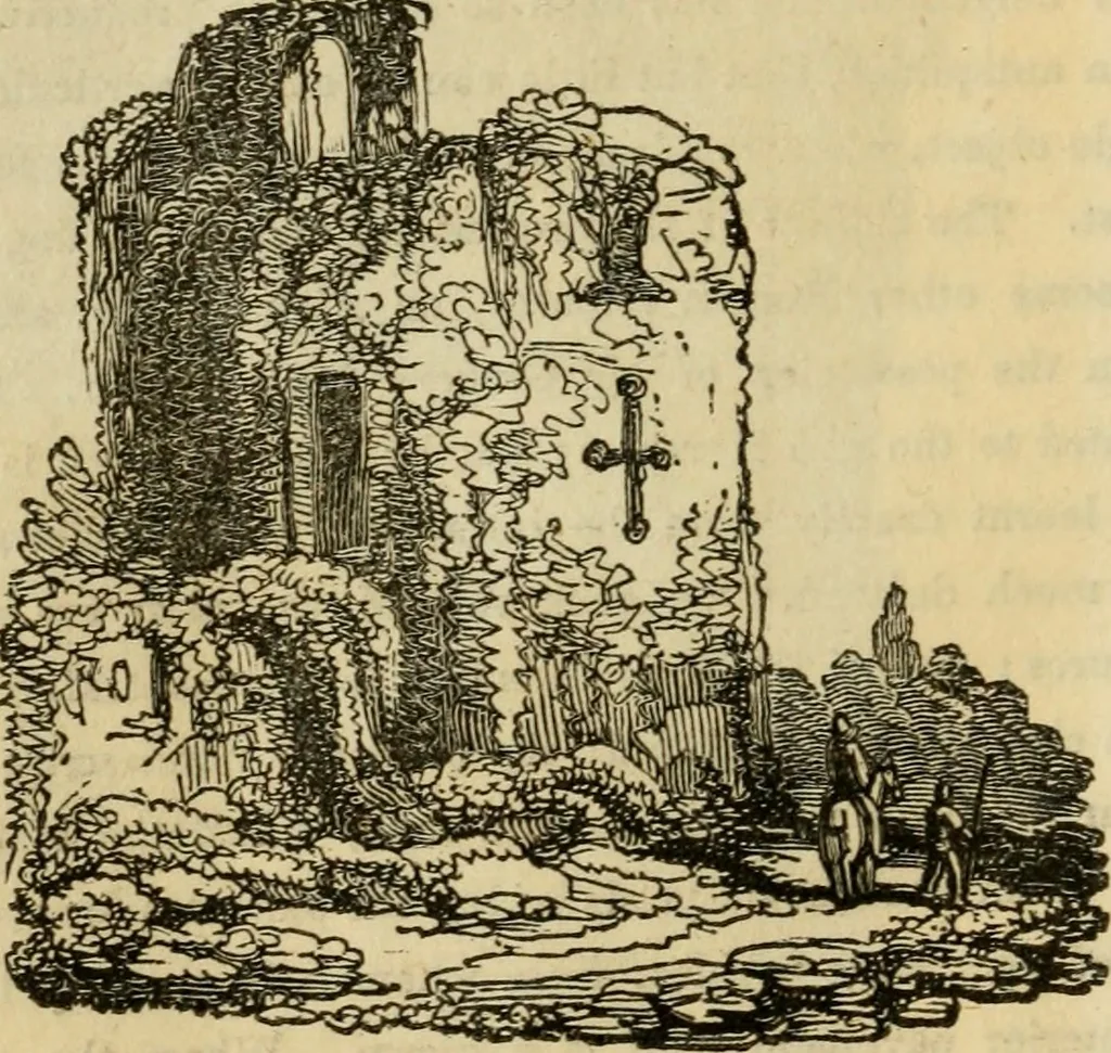 An illustration from The antiquarian itinerary, comprising specimens of architecture, monastic, castellated, and domestic; with other vestiges of antiquity in Great Britain. Accompanied with descriptions, 1815, leaf 193