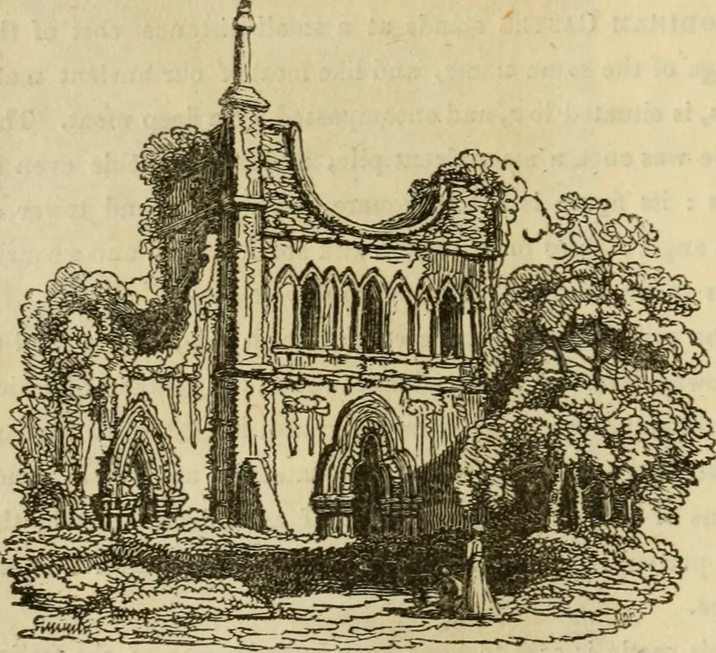 An illustration from The antiquarian itinerary, comprising specimens of architecture, monastic, castellated, and domestic; with other vestiges of antiquity in Great Britain. Accompanied with descriptions, 1815, leaf 37
