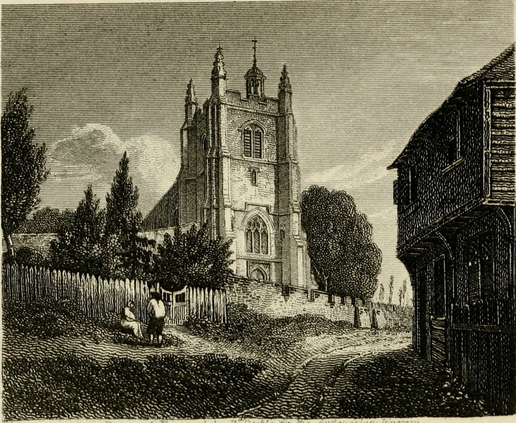 An illustration from The antiquarian itinerary, comprising specimens of architecture, monastic, castellated, and domestic; with other vestiges of antiquity in Great Britain. Accompanied with descriptions, 1815, leaf 51