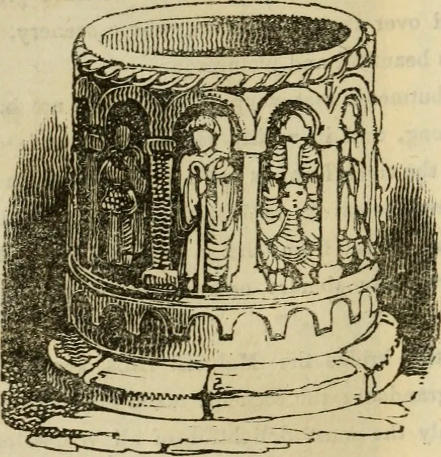 An illustration from The antiquarian itinerary, comprising specimens of architecture, monastic, castellated, and domestic; with other vestiges of antiquity in Great Britain. Accompanied with descriptions, 1815, leaf 61