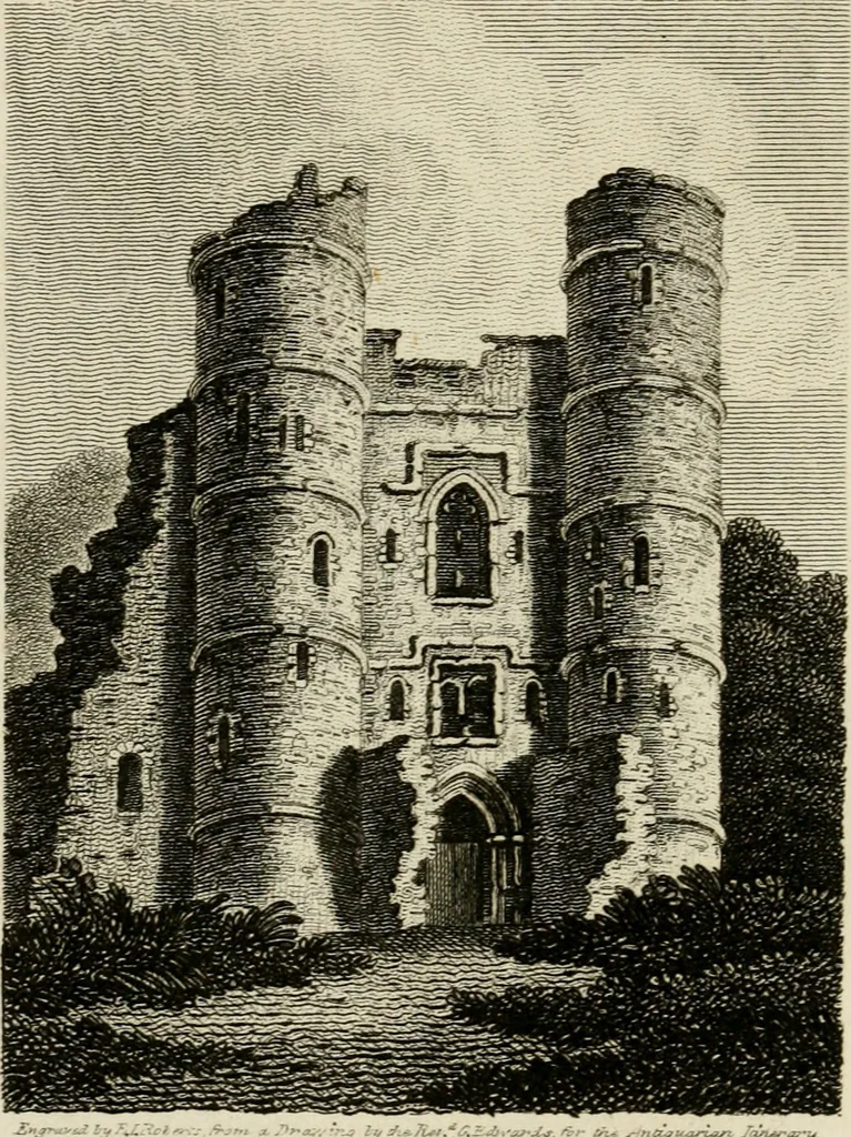An illustration from The antiquarian itinerary, comprising specimens of architecture, monastic, castellated, and domestic; with other vestiges of antiquity in Great Britain. Accompanied with descriptions, 1815, leaf 71