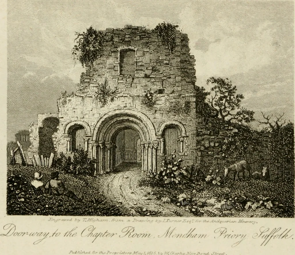 An illustration from The antiquarian itinerary, comprising specimens of architecture, monastic, castellated, and domestic; with other vestiges of antiquity in Great Britain. Accompanied with descriptions, 1815, leaf 87
