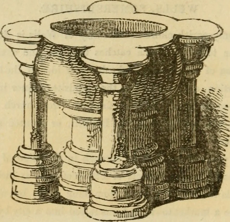 An illustration from The antiquarian itinerary, comprising specimens of architecture, monastic, castellated, and domestic; with other vestiges of antiquity in Great Britain. Accompanied with descriptions, 1815, leaf 9