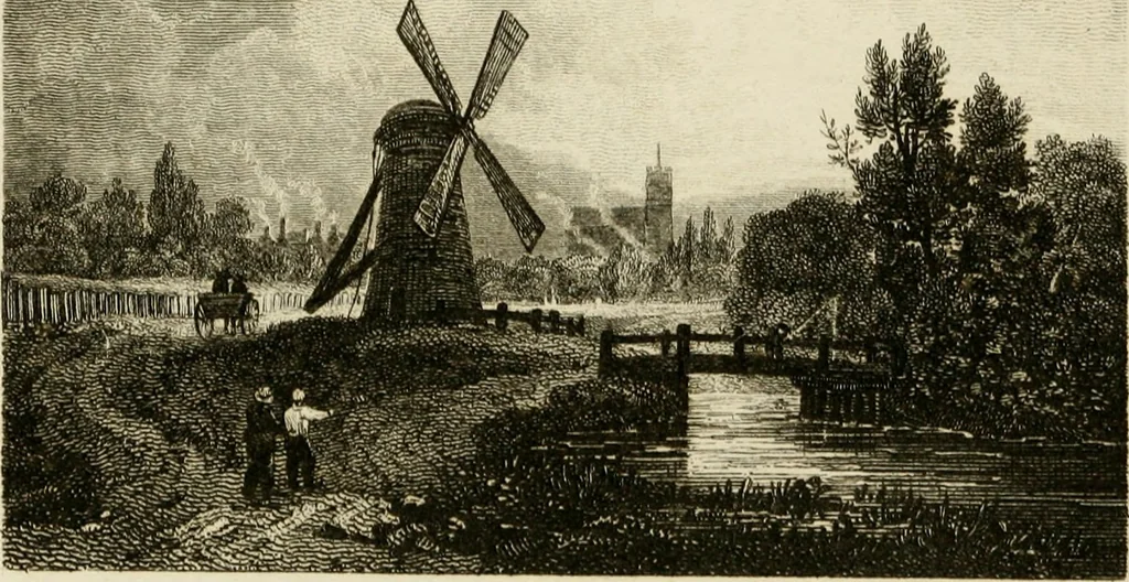 An illustration from The antiquarian itinerary, comprising specimens of architecture, monastic, castellated, and domestic; with other vestiges of antiquity in Great Britain. Accompanied with descriptions, 1815, leaf 103