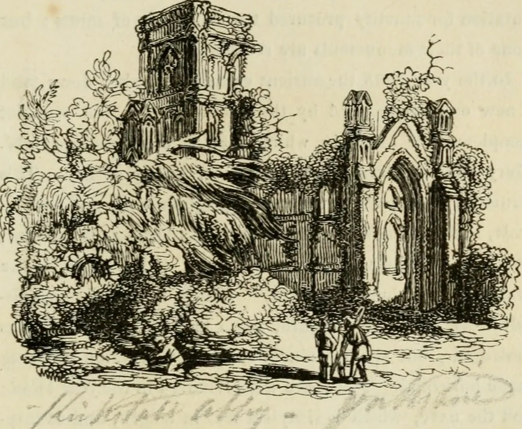 An illustration from The antiquarian itinerary, comprising specimens of architecture, monastic, castellated, and domestic; with other vestiges of antiquity in Great Britain. Accompanied with descriptions, 1815, leaf 104