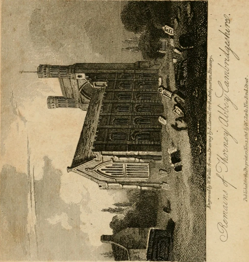 An illustration from The antiquarian itinerary, comprising specimens of architecture, monastic, castellated, and domestic; with other vestiges of antiquity in Great Britain. Accompanied with descriptions, 1815, leaf 107