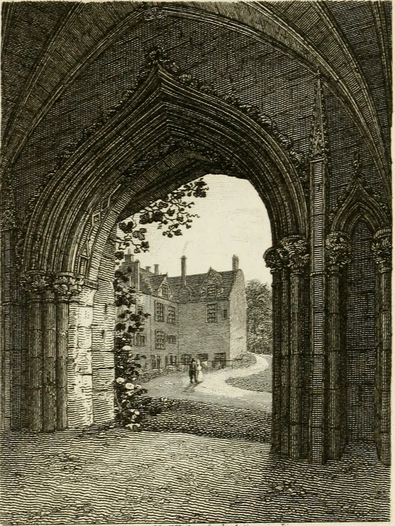 An illustration from The antiquarian itinerary, comprising specimens of architecture, monastic, castellated, and domestic; with other vestiges of antiquity in Great Britain. Accompanied with descriptions, 1815, leaf 111