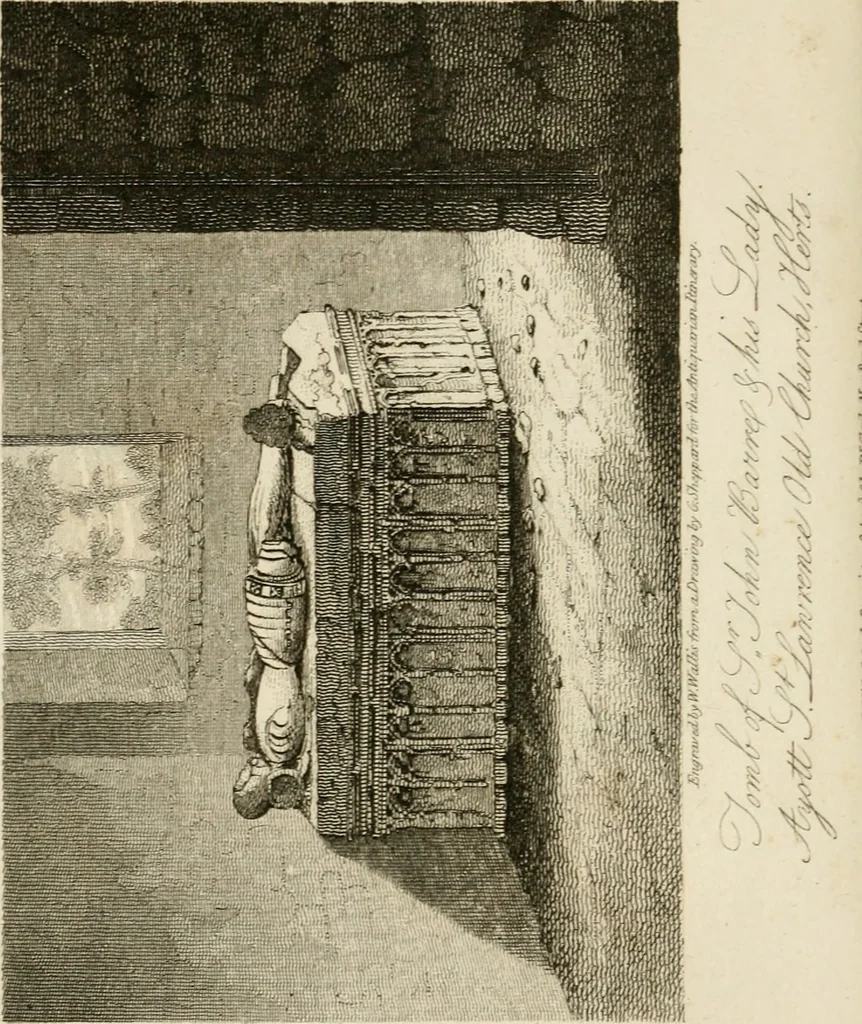 An illustration from The antiquarian itinerary, comprising specimens of architecture, monastic, castellated, and domestic; with other vestiges of antiquity in Great Britain. Accompanied with descriptions, 1815, leaf 127